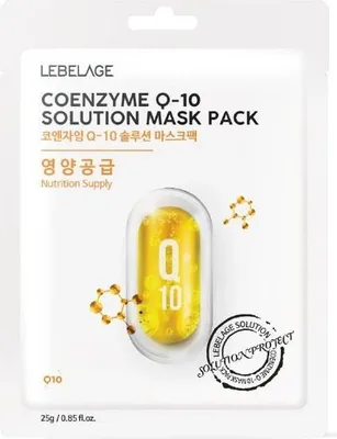 Produktbild von LEBELAGE Coenzym Q10 Tuchmaske 25g