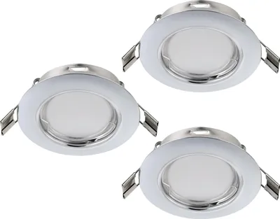 Obrázek produktu pro EGLO Peneto, Zapuštěné bodové světlo, Žárovky bez možnosti výměny, LED, 6 W, 3000 K, Chrom