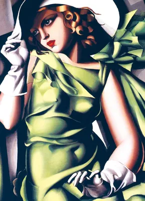 Produktbild von EUROGRAPHICS Puzzle Mädchen in grün 1000 Teile