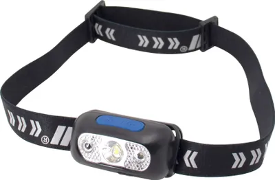 Produktbild von XCell LED Sensor-Kopfleuchte H230 Kopfband reflektierend mit Bewegungssensor