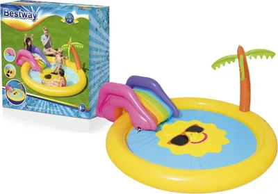 Obrázek produktu pro Bestway 53071, 225 l, Kulatý, 2 rok/roky, Vinyl, Vícebarevný