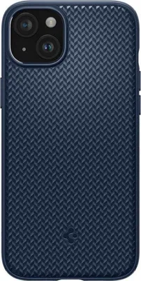Image de Spigen Mag Armor Case avec MagSafe pour iPhone 15 Plus - Bleu