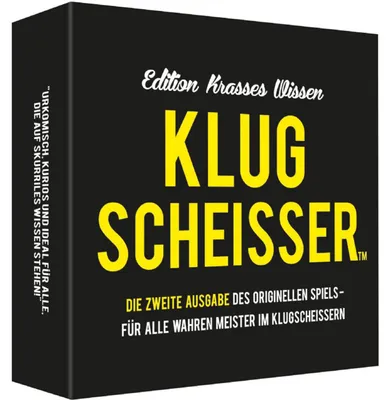 Produktbild von ISBN Klugscheisser - Black Edition, Handwerk & Hobbies, Deutsch, Andere Formate