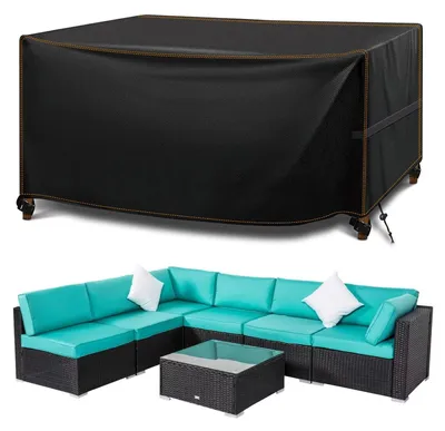 Productafbeelding van Omgoods - Waterdichte Beschermhoes voor Tuinmeubelen 200 x 200 x 90 cm