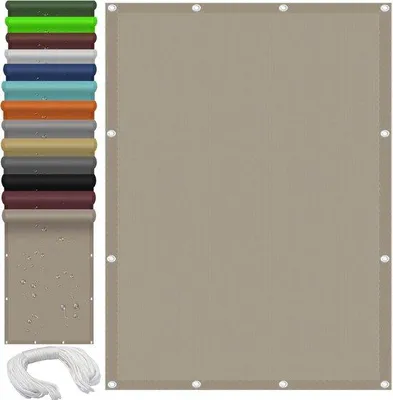 Produktbild von Wasserfest Rechteckiges Schattentuch 2,5 x 3 m - UV-Schutz und Schatten für Garten und Balkon