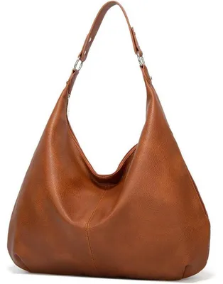 Productafbeelding van Damenhandtas van het merk Damen, vintage stijl, gemaakt van kunstleer in een geel-bruine kleur. Het is een schoudertas met een rits