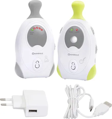 Obrázok produktu pre Badabulle B014010, Analógová pestúnka, 2 kanály/kanálov, 300 m, 300 m, Zelená, Šedá, Biela, Chlapec / dievča