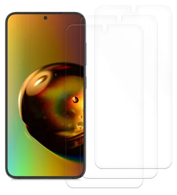 Produktbild von kwmobile 3x Displayschutzfolie kompatibel mit Samsung Galaxy S23 Folie - klare Schutzfolien Set in transparent