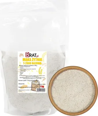 Produktbild von Roggenmehl T-2000 Vollkorn 1kg