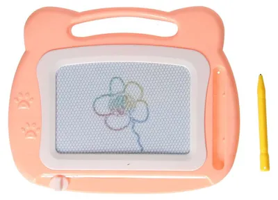 Immagine prodotto di Lavagna magnetica da disegno rosa pastello