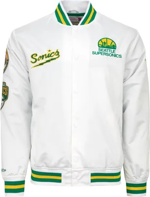 Obrázok produktu pre Ľahká saténová bunda Seattle SuperSonics - M