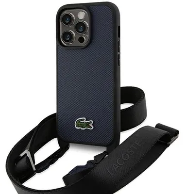 Zdjęcie produktu dla Etui Lacoste Iconic Petit Pique do iPhone 14 Pro granatowy