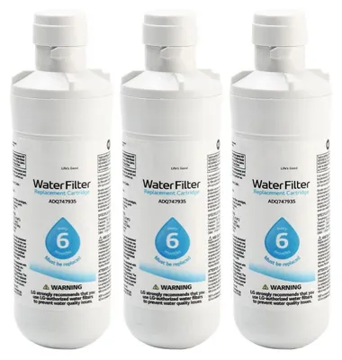 Produktbild von Kühlschrank-Wasserfilter LT1000P Ersatz für Kenmore9980 3 Stück 300 Liter Kapazität