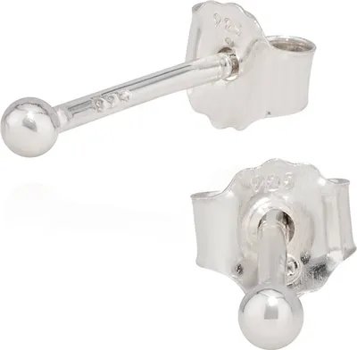 Produktbild von Paar Kugel Ohrstecker 925 Sterling Silber Kugelstecker 2mm 5304