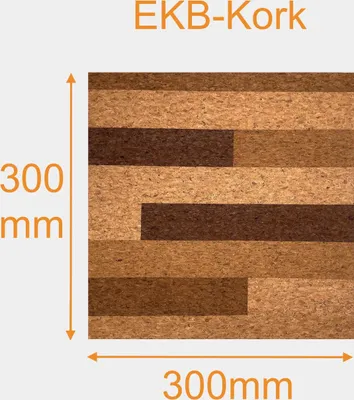 Produktbild von EKB-Kork, Korkparkett, 300x300x4mm, M.82.20
