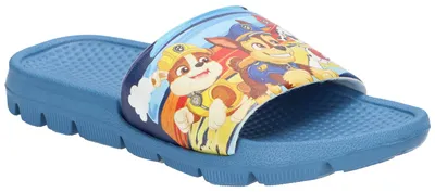 Produktbild von LEOMIL PAW Patrol Kinder PW012990, Pantoletten blau EVA Badeschuhe Chase Marshall Rubble, Blau 29
