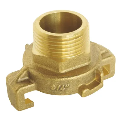 Produktbild von SOMATHERM FOR YOU – Schnellanschluss für Zapfhahn – Die zuverlässige und einfache Lösung für einen blitzschnellen Zapfanschluss – 1/2"-Außengewinde – Gehäuse aus Messing – Integrierte Dichtung