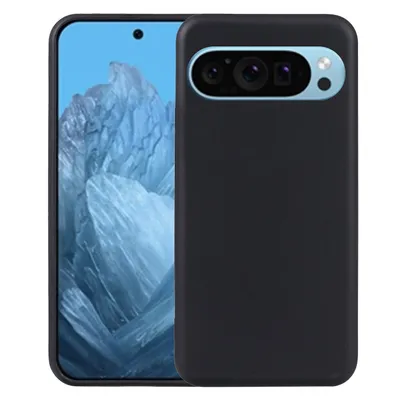 Immagine prodotto di Per Google Pixel 9 / 9 Pro Custodia protettiva del telefono cellulare in silicone TPU Custodia Cover Nero