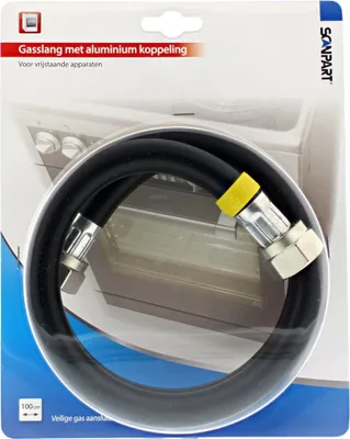 Immagine prodotto di Scanpart F122 Gasslang 100cm ALU Koppeling