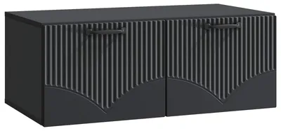 Obrázek produktu pro vidaXL Nástěnná skříňka na televizi, černá, 78,5 x 41 x 30 cm