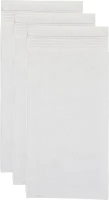 Produktbild von Beddinghouse Handtuch-Set 3-teilig Sheer Farbe Weiss Größe 50x100x3
