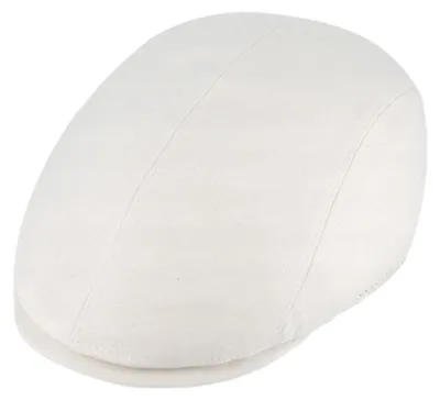 Produktbild von Fiebig unifarbenen sommerliche Leinen Flatcap, beige, Gr. 59/L