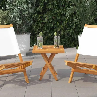 Obrázek produktu pro Maison Exclusive – čtvercová deska stolu 50 × 50 × 2,5 cm z masivního teakového dřeva