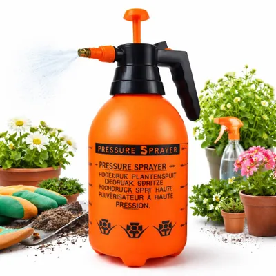 Produktbild von 3L Sprühflasche Drucksprühgerät Gartenspritze Drucksprüher Unkrautsprüher Sprühflasche Hand-Sprühgerät Pflanzenschutz Bewässerung Haushalt & Reinigung
