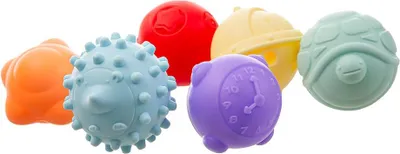 Immagine prodotto di Palline educative colorate Akuku - 6 pz