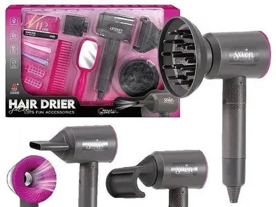 Immagine prodotto di Asciugacapelli a batterie con 12 accessori - ADAR