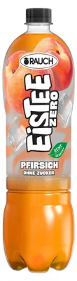 Image de Thé glacé Rauch Pêche Zero Infusion de thé noir sans sucre 1500ml