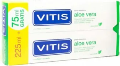 Produktbild von Vitis Aloe Vera Zahnpasta 150mlx2