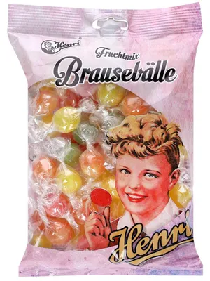 Produktbild von Henri Brausebälle Fruchtmix 250g