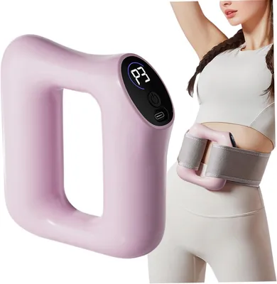 Produktbild von Multifunktionaler Ganzkörper Faszienring, Faszien Massagegerät, Elektrische Cellulite Massagegerät, 5 Geschwindigkeiten 3 Modi, Tiefengewebe Massage