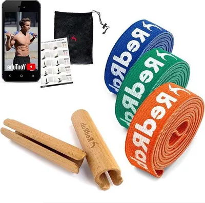 Obrázok produktu pre Silový tréning s fitness pásom a drevenými rukoväťami