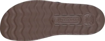 Produktbild von Fly Flot Herren Hausschuh Schnalle Pantoffel Filz Clog 220052, Größe:47 EU, Farbe:Blau