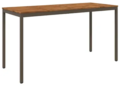 Obrázek produktu pro Venkovní stůl NAARDEN, design "Příroda a káva", rozměry 196 x 80,5 x 105 cm