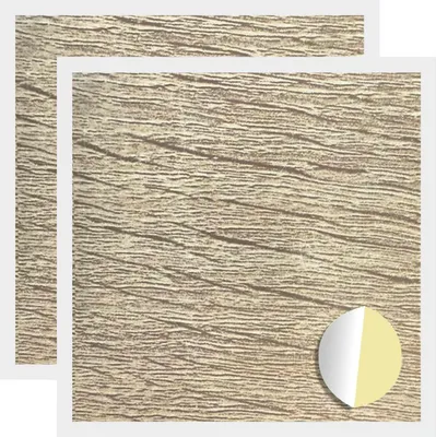Image de Couverture de vis auto-adhésive 2 pcs Chêne Sonoma