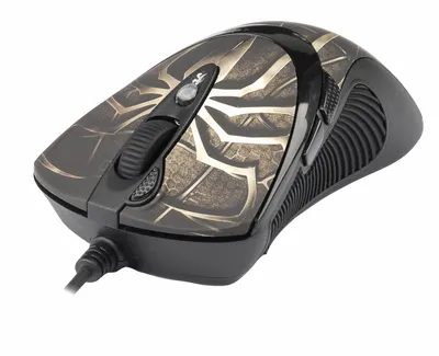Image de Souris gaming laser anti-vibration A4Tech XL-747H Maus USB Type-A 3600 DPI
