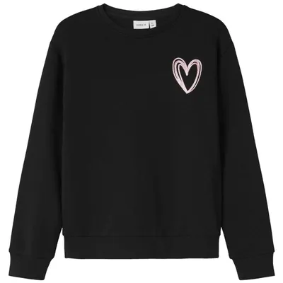 Zdjęcie produktu dla Bluza Name It 13246280-BLACK dla Dziewczęce