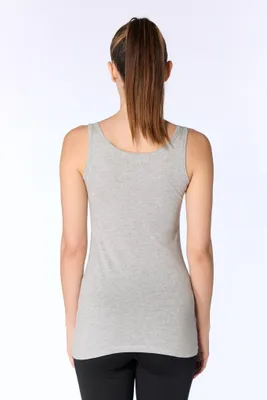 Produktbild von Basic Tanktop aus atmungsaktiver Baumwolle in Jersey-Qualität