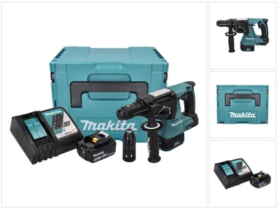 Produktbild von Makita DHR 243 RF1J Akku Bohrhammer 18 V 2,0 J SDS plus Brushless + 1x Akku 3,0 Ah + Ladegerät + Makpac