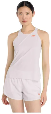 Produktbild von T-Shirt New Balance Camiseta New Balance Race Day Ultra Light Singlet tirantes gris claro mujer für Damen