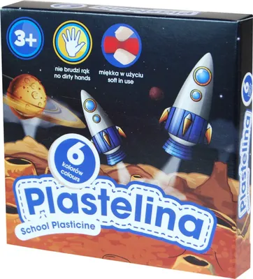 Image de Plasticine 6 couleurs Astra Cosmos