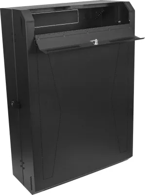 Image de StarTech.com Armoire pour serveur - 6U - 76cm de profondeur - armoire réseau adaptée au montage mural - rack de serveur - armoire pour boîtier rack - adaptée au montage mural - noir - 6U