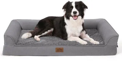 Produktbild von Orthopädisches Hundebett für große Hunde, waschbar, groß, schuimrubber, wasserdicht