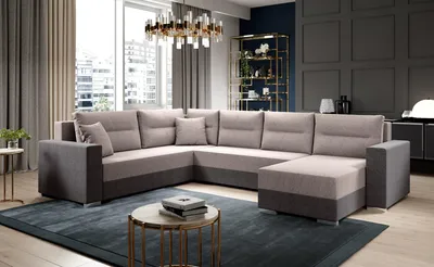 Produktbild von Couchgarnitur Sofa Sofagarnitur Captain U mit Schlaffunktion Wohnlandschaft