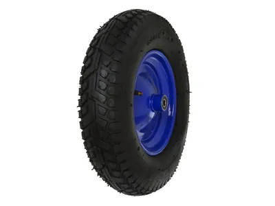 Obrázek produktu pro Geko Kolo Pro Trakař 4.00-8 6Pr (Modrý Ráfek)
