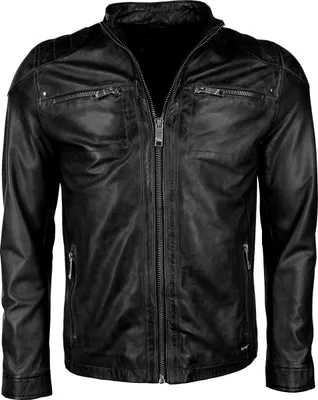 Produktbild von Maze Lederjacke Flint Herren black L