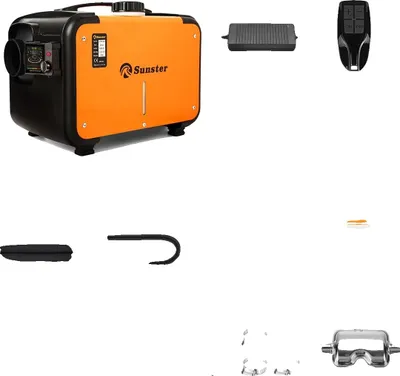 Zdjęcie produktu dla Nagrzewnica powietrza z silnikiem wysokoprężnym, wydajne ogrzewanie, wiele opcji sterowania, 12V 24V 220V 8KW